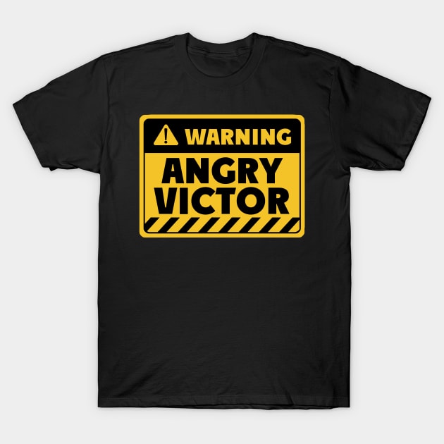 Angry Victor T-Shirt by EriEri